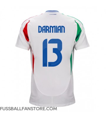 Italien Matteo Darmian #13 Replik Auswärtstrikot EM 2024 Kurzarm